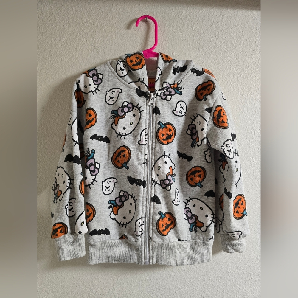 Hello Kitty Pumpkin Girls Hoodie